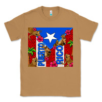 Toasted Coconut puerto rico coqui leopard Classic Tee - AdoDesignShop
