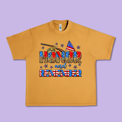 Honor And Remember Urban Heavy Tee Designed By Zillion Design Studio