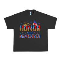 Pigment Black honor and remember Urban Heavy Tee - Zillion Design Studio