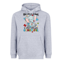 Heather Grey what makes you different is what makes you beautif Heavyweight Hoodie - MaliasSmallBusiness