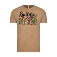 Vintage Coffee western bulldog mom Vintage Tee - RanaPortraitStore