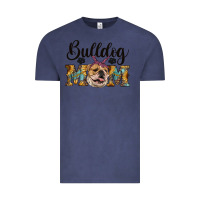 Vintage Denim western bulldog mom Vintage Tee - RanaPortraitStore
