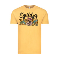 Vintage Mustard western bulldog mom Vintage Tee - RanaPortraitStore