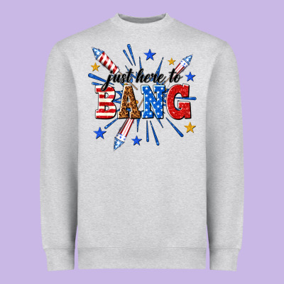 Heavyweight Sweatshirt just here to bang