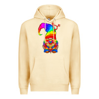 Pina Colada LGBTQ+ Pride Gnome With Heart Balloon Premium Hoodie - BundleAndBundleShop