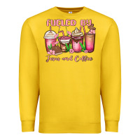 Lemon fueled by jesus and coffee Premium Sweatshirt - MaliasSmallBusiness