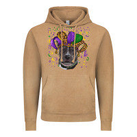 Vintage Camel Mardi Gras Pitbull with Hat Vintage Hoodie - RanaPortraitStore