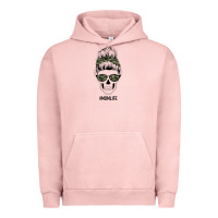 Pigment Salmon Camouflage Pattern Mom Skull Urban Hoodie - Bettercallsaul