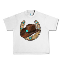 Lunar Rock horseshoe cowboy hat Urban Heavy Tee - RanaPortraitStore