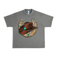 Tornado horseshoe cowboy hat Urban Heavy Tee - RanaPortraitStore