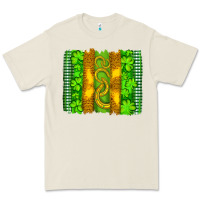 Bone saint patricks horseshoe shamrock leopard glitter brushstroke Premium Tee - Artiststas
