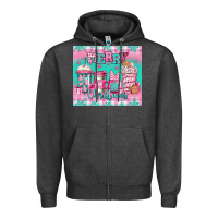 Charcoal Heather merry Christmas pink coffee Zipper Hoodie - Jasminsmagicworld