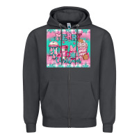 Smoke merry Christmas pink coffee Zipper Hoodie - Jasminsmagicworld