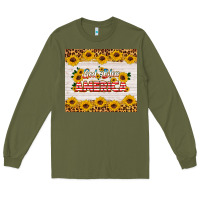 Army Green god bless america tumbler Long Sleeve Tee - HRA Design Shop
