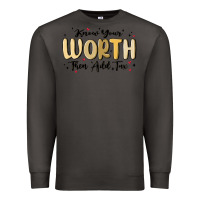 Smoke know your worth Premium Sweatshirt - MaliasSmallBusiness