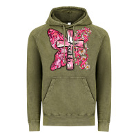 Vintage Olive faith cancer cross Vintage Hoodie - Zillion Design Studio
