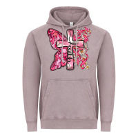 Vintage Zinc faith cancer cross Vintage Hoodie - Zillion Design Studio