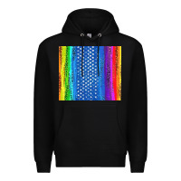 Black LGBTQ+ Pride American Flag Tumbler Premium Hoodie - BundleAndBundleShop