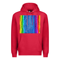 Cardinal LGBTQ+ Pride American Flag Tumbler Premium Hoodie - BundleAndBundleShop