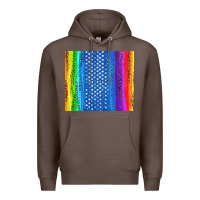 Coffee LGBTQ+ Pride American Flag Tumbler Premium Hoodie - BundleAndBundleShop