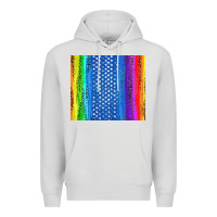 Dove Grey LGBTQ+ Pride American Flag Tumbler Premium Hoodie - BundleAndBundleShop