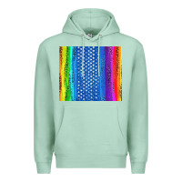 Seafoam LGBTQ+ Pride American Flag Tumbler Premium Hoodie - BundleAndBundleShop