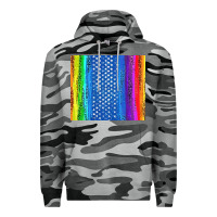 Slate Camo LGBTQ+ Pride American Flag Tumbler Premium Hoodie - BundleAndBundleShop