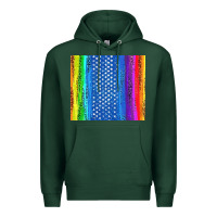 Sports Green LGBTQ+ Pride American Flag Tumbler Premium Hoodie - BundleAndBundleShop