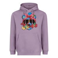 Lavender autism awareness bear Heavyweight Hoodie - MaliasSmallBusiness