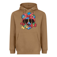 Toasted Coconut autism awareness bear Heavyweight Hoodie - MaliasSmallBusiness