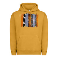 Pigment Peanut Butter Western Cowhide Glitter Aztec Leopard Pattern Brushstroke Urban Hoodie - Bettercallsaul