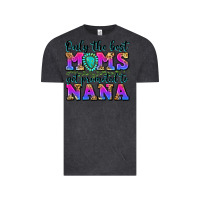 Vintage Black only the best moms get promoted to nana Vintage Tee - Zillion Design Studio
