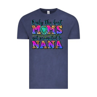 Vintage Denim only the best moms get promoted to nana Vintage Tee - Zillion Design Studio