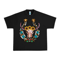 Black western horseshoe skull Urban Heavy Tee - RanaPortraitStore