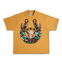 Peanut Butter western horseshoe skull Urban Heavy Tee - RanaPortraitStore