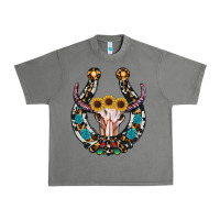 Tornado western horseshoe skull Urban Heavy Tee - RanaPortraitStore