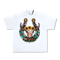 White western horseshoe skull Urban Heavy Tee - RanaPortraitStore
