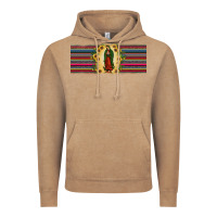 Vintage Coffee lady of Guadalupe  sunflower Vintage Hoodie - JahusDesignShop