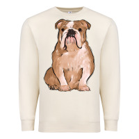 Sandshell bulldog Premium Sweatshirt - MaliasSmallBusiness