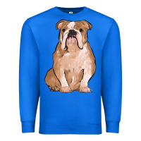 True Royal bulldog Premium Sweatshirt - MaliasSmallBusiness