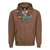 Chestnut nurse squad Zipper Hoodie - BundleAndBundleShop