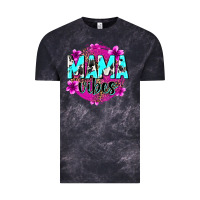 Cloud Black mama vibes Vintage Tee - Zillion Design Studio