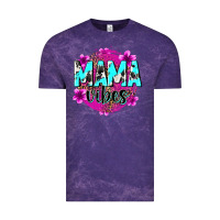 Cloud Purple mama vibes Vintage Tee - Zillion Design Studio