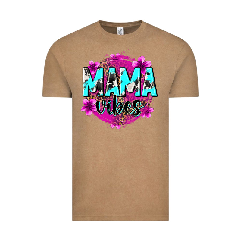 Mama Vibes Vintage Tee by Zillion Design Studio | Teevron