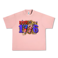 Salmon est. 1776 4th of july Urban Heavy Tee - Zillion Design Studio