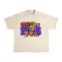 Est. 1776 4th Of July Urban Heavy Tee | Teevron