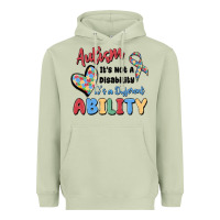 Matcha autism it's not a disability it's a different abil Heavyweight Hoodie - MaliasSmallBusiness