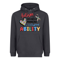 Smoke autism it's not a disability it's a different abil Heavyweight Hoodie - MaliasSmallBusiness