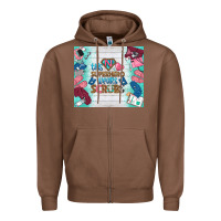 Chestnut this superhero wears scrubs tumbler Zipper Hoodie - BundleAndBundleShop