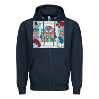 Navy this superhero wears scrubs tumbler Zipper Hoodie - BundleAndBundleShop